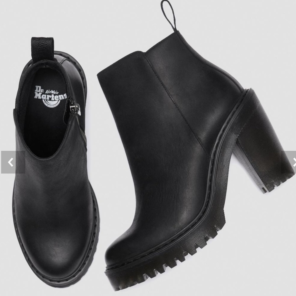 Dr Martens Magdalena Black Ankle Boots. Size 9. Sold out online